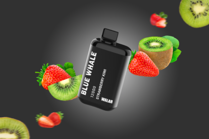 WALAR BLUE WHALE 12000puffs STRAWBERRY KIWI